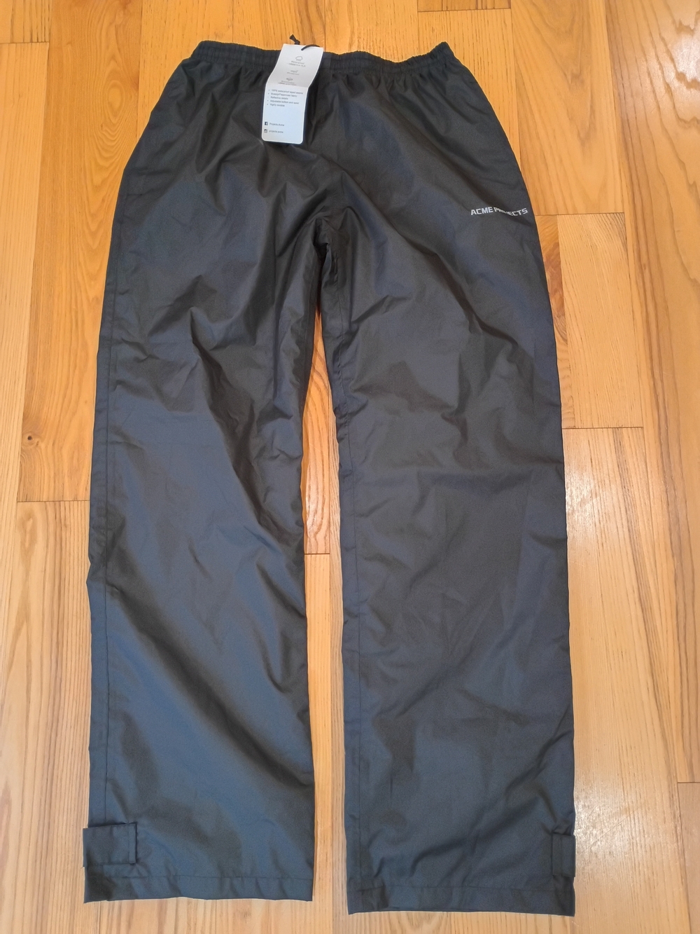 ACME Project Women's Black Waterproof Outdoor Pants EU40 Fits US 10/12 M/L